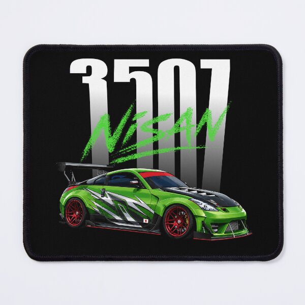 Item preview, 350Z Neo Green Drift Machine Illustration designed and sold by Yomu1.
