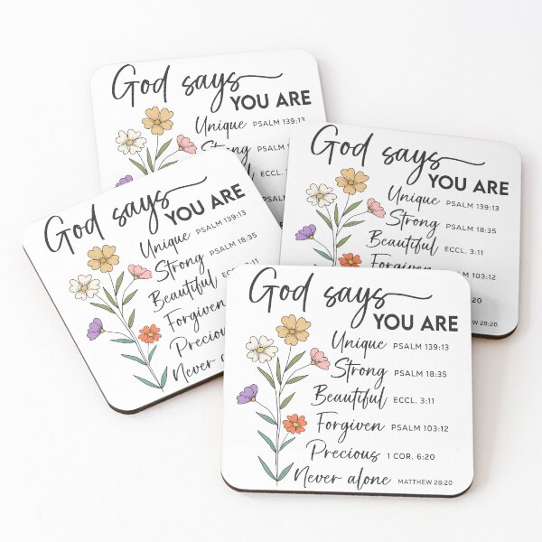 Item preview, God Says You are designed and sold by ClariseDesigns.