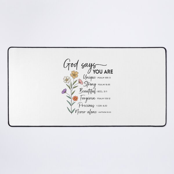 Item preview, God Says You are designed and sold by ClariseDesigns.