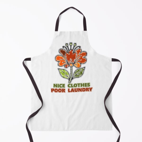 Item preview, Nice Clothes Poor Laundry - Funny Sarcastic Floral Art designed and sold by The Bold Line Studio.