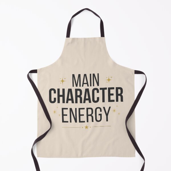 Item preview, Main Character Energy Beige Aesthetic Minimal Luxury Quote Design designed and sold by Uvclick.
