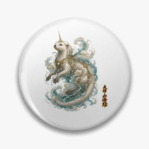 Item preview, Fuzhu The Flood-Beast with Four Horns Shan_Hai_Jing designed and sold by holyminix.