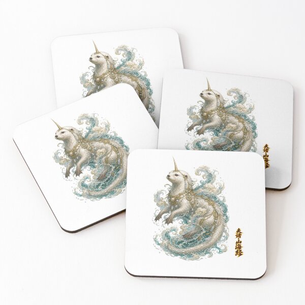 Item preview, Fuzhu The Flood-Beast with Four Horns Shan_Hai_Jing designed and sold by holyminix.