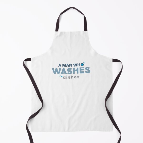Item preview, Modern Man Washes Dishes Minimal Tee designed and sold by heyyoyeah63.