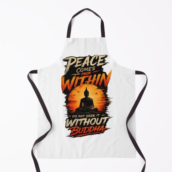 Item preview, Zen Buddha Peace From Within - Spiritual Meditation Sunset Art designed and sold by Divakar Fashion.