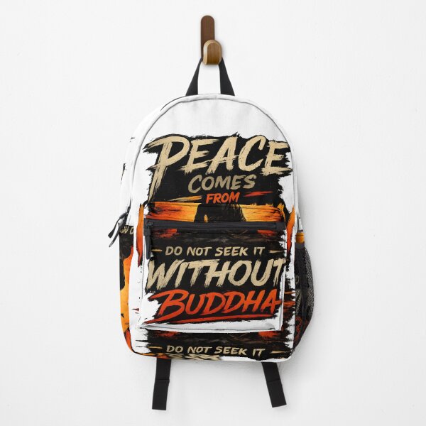 Item preview, Zen Buddha Peace From Within - Spiritual Meditation Sunset Art designed and sold by Divakar Fashion.