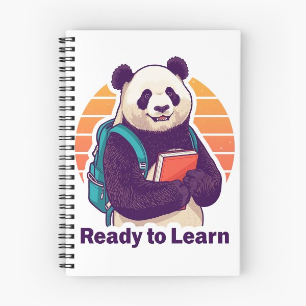Item preview, Ready To Learn Panda Back To School designed and sold by Sky-bully.