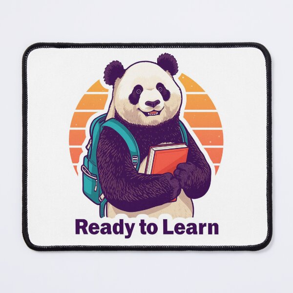 Item preview, Ready To Learn Panda Back To School designed and sold by Sky-bully.