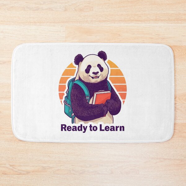 Item preview, Ready To Learn Panda Back To School designed and sold by Sky-bully.