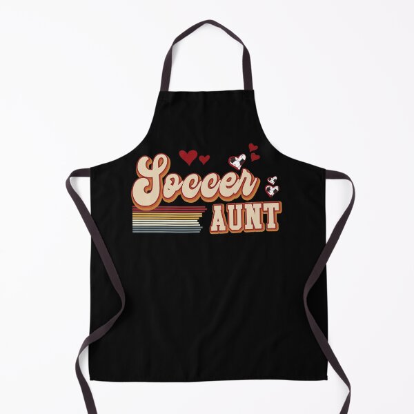 Item preview, Vintage Soccer Aunt Retro Hearts Tee designed and sold by LarryMBrown.