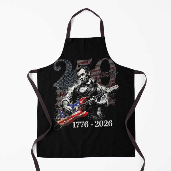 Item preview, Vintage Abraham Lincoln Playing Guitar 4th July 250th designed and sold by sanasoniro.