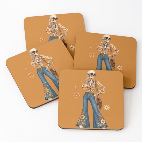 Item preview, Retro Boho Skeleton designed and sold by EsenciaZen.