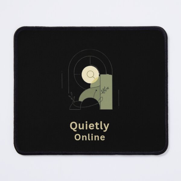 Item preview, Quietly Online Digital Detox Mindfulness Balance designed and sold by Inkfino.
