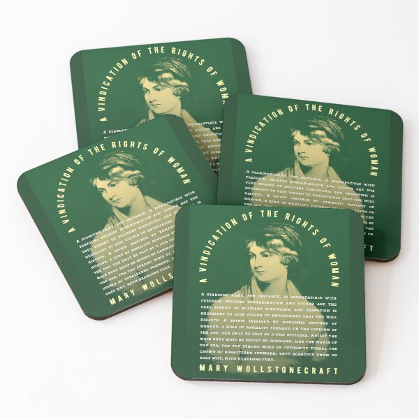 Item preview, Mary Wollstonecraft quote: A standing army, for instance, is incompatible with freedom; because subordination and rigour are the very sinews of military discipline; designed and sold by artbleed.