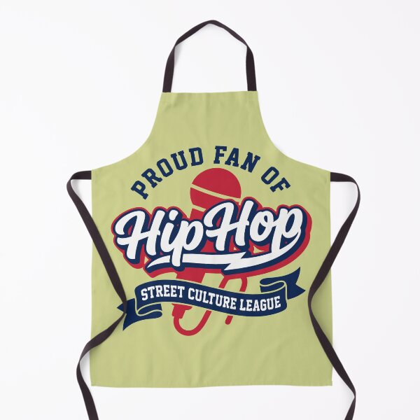 Item preview, Hip Hop Street Culture League Retro MC Microphone Vintage Navy and Red Streetwear designed and sold by Cozy-Old-Pub.