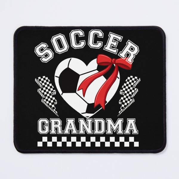 Item preview, Soccer Grandma Heart Bow T-Shirt designed and sold by LarryMBrown.