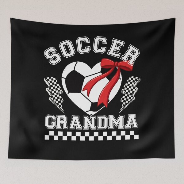 Item preview, Soccer Grandma Heart Bow T-Shirt designed and sold by LarryMBrown.