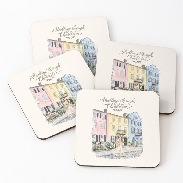 Item preview, Strolling Through Charleston Watercolor Architecture designed and sold by SplashTastic.