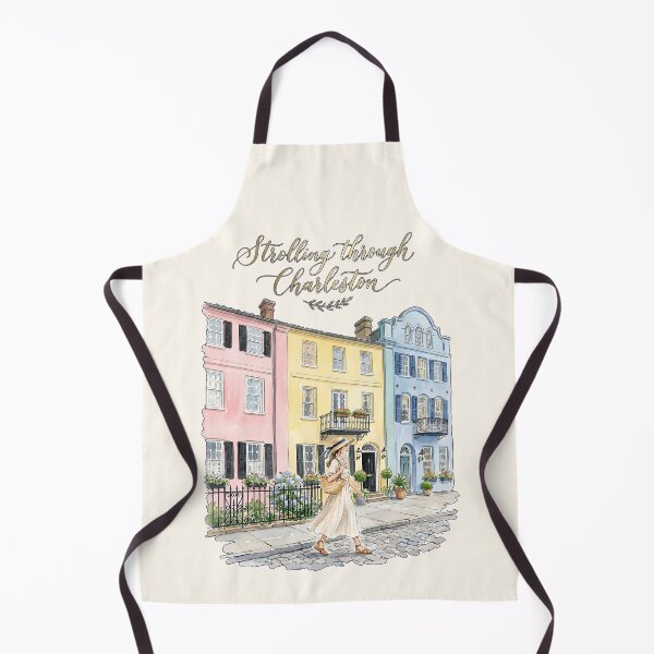Item preview, Strolling Through Charleston Watercolor Architecture designed and sold by SplashTastic.