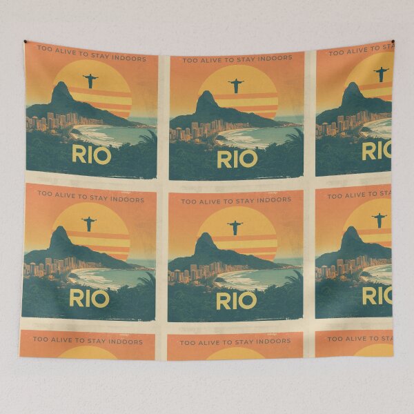 Item preview, RIO DE JANEIRO: Too Alive to Stay Indoors. [Flavor 4] designed and sold by Mildly Thriving Co..