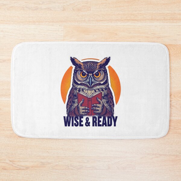 Item preview, Wise And Ready Owl Back To School designed and sold by Sky-bully.