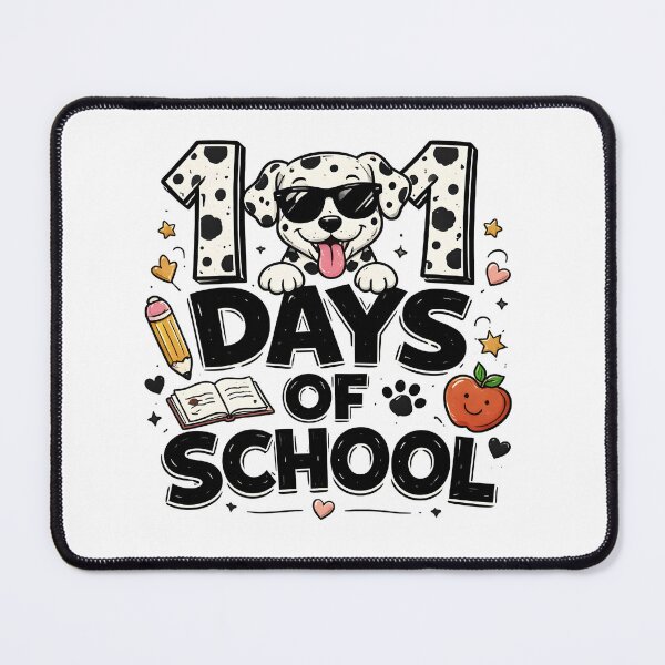 Item preview, 101 Days of School Dalmatian Design designed and sold by ClariseDesigns.