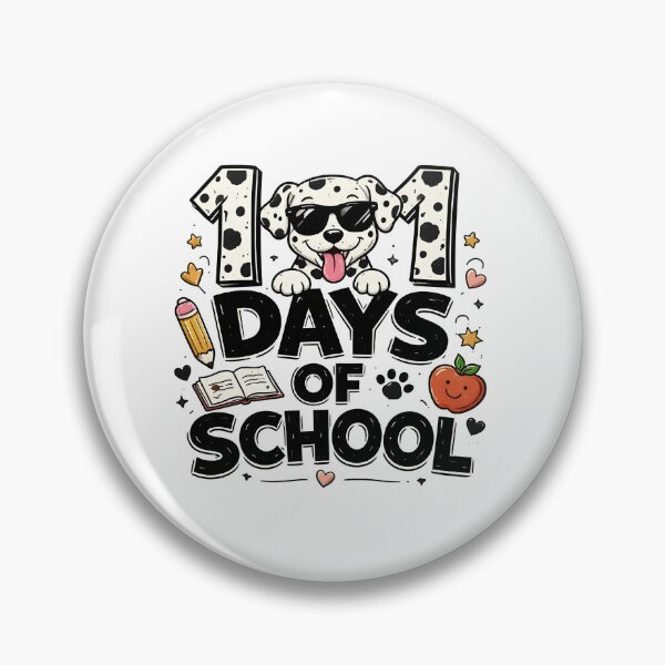 Item preview, 101 Days of School Dalmatian Design designed and sold by ClariseDesigns.