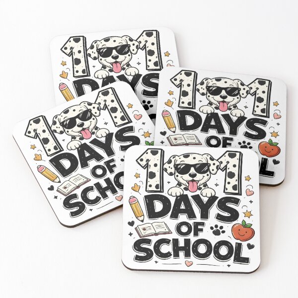 Item preview, 101 Days of School Dalmatian Design designed and sold by ClariseDesigns.