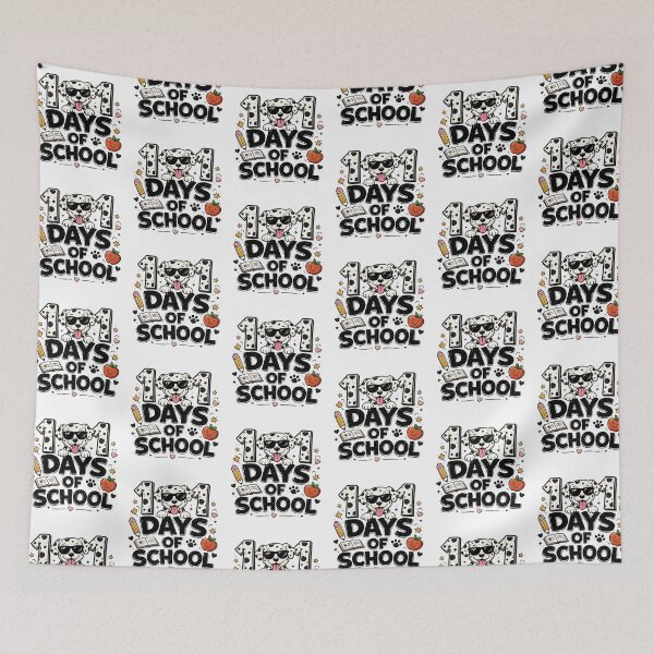 Item preview, 101 Days of School Dalmatian Design designed and sold by ClariseDesigns.