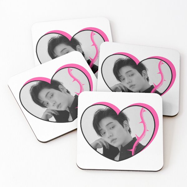 Item preview, Txt Soobin Pink Thorn Heart designed and sold by Greatbluewhale3.
