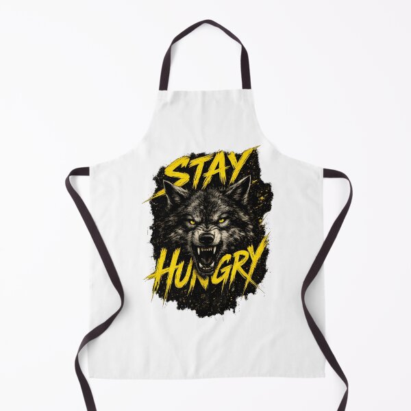 Item preview, Stay Hungry Wolf - Alpha Motivation Aggressive Fitness Art designed and sold by Divakar Fashion.