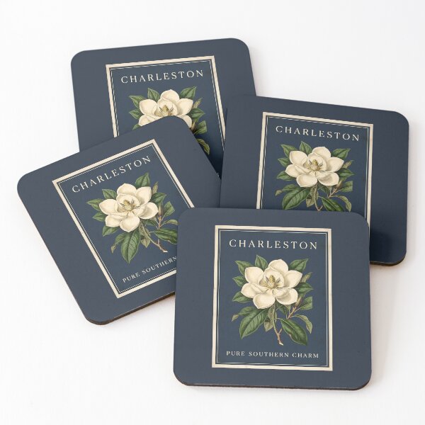 Item preview, Magnolia Blossom Vintage Charleston Southern Charm designed and sold by SplashTastic.