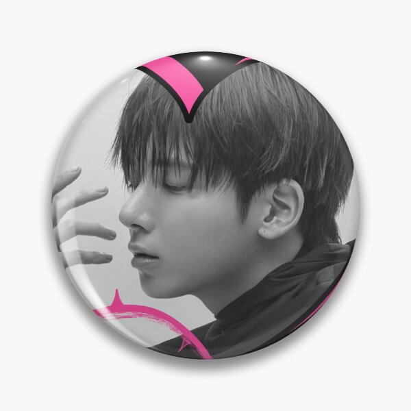 Item preview, Txt Taehyun Pink Thorn Heart designed and sold by Greatbluewhale3.