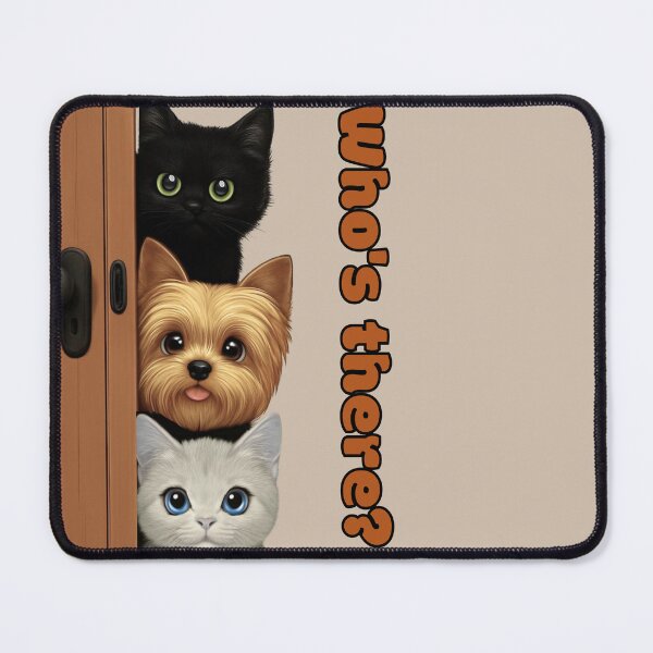 Item preview, Who’s There? – Behind Closed Doors designed and sold by Aimetoi.