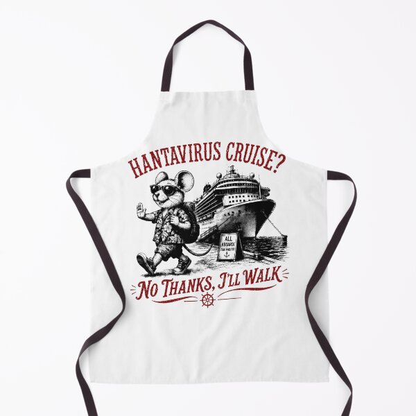 Item preview, Hantavirus Cruise No Thanks I'll Walk designed and sold by sanasoniro.