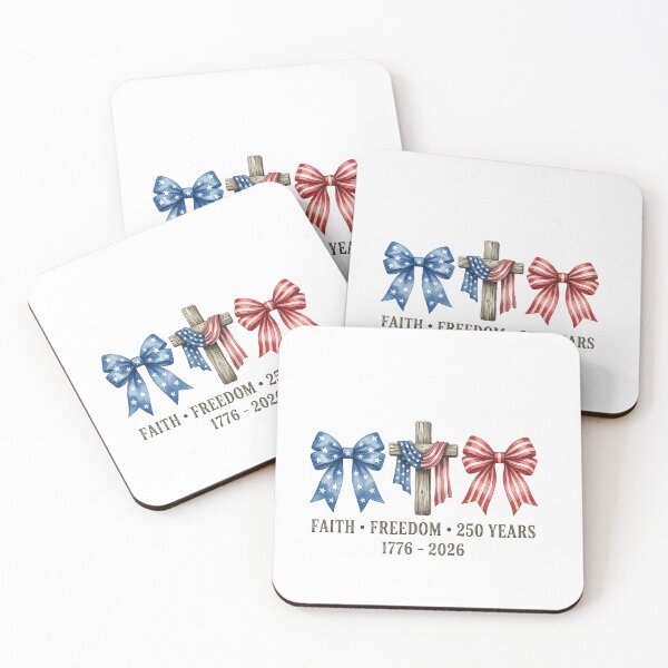 Item preview, 250 Years Faith and Freedom Christian USA 250th Anniversary  designed and sold by TyraYoung.