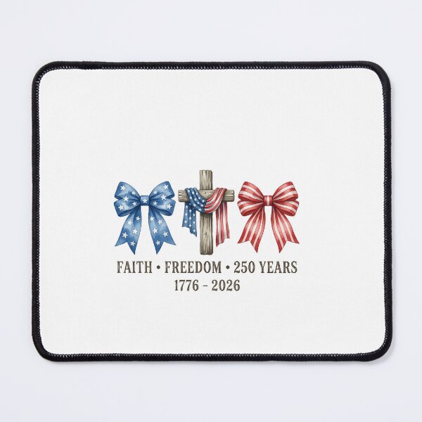 Item preview, 250 Years Faith and Freedom Christian USA 250th Anniversary  designed and sold by TyraYoung.