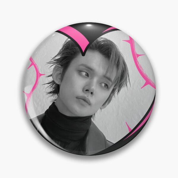 Item preview, Txt Yeonjun Pink Thorn Heart designed and sold by Greatbluewhale3.