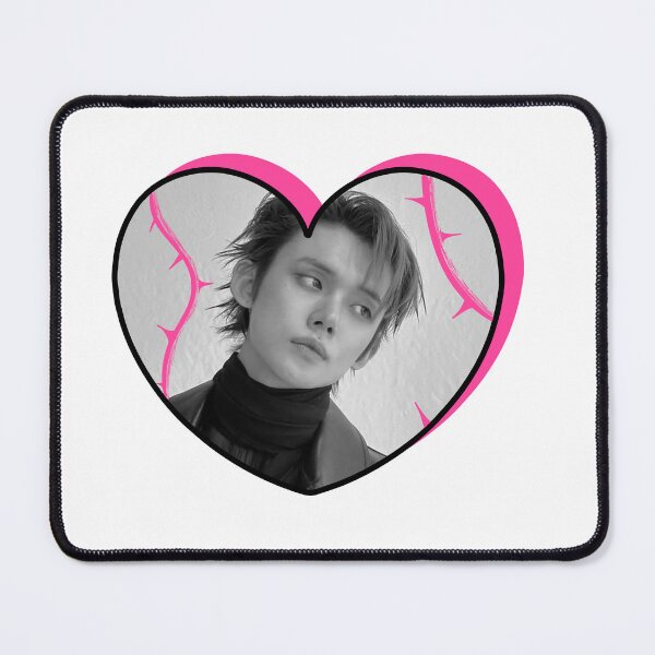 Item preview, Txt Yeonjun Pink Thorn Heart designed and sold by Greatbluewhale3.