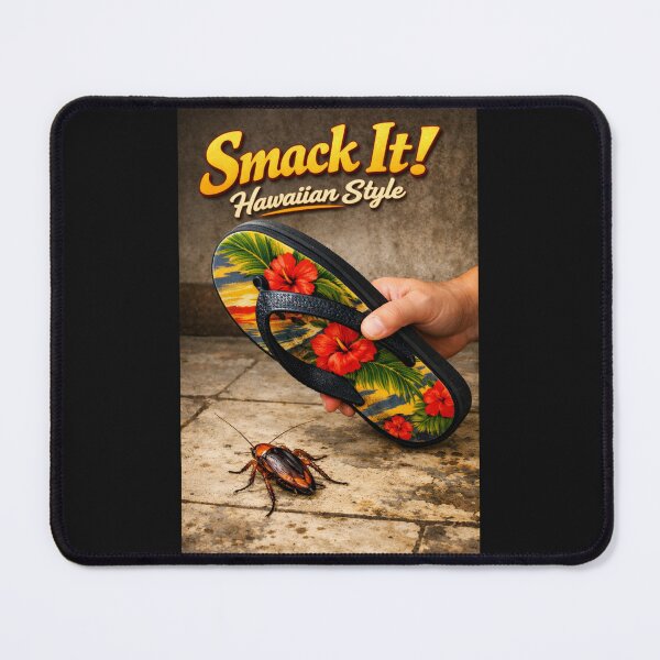 Item preview, Smack It! Hawaiian Style – Funny Slipper Slippah Cockroach Hawaii Design designed and sold by 808void.