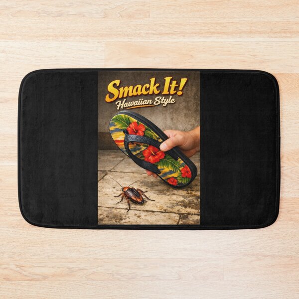 Item preview, Smack It! Hawaiian Style – Funny Slipper Slippah Cockroach Hawaii Design designed and sold by 808void.