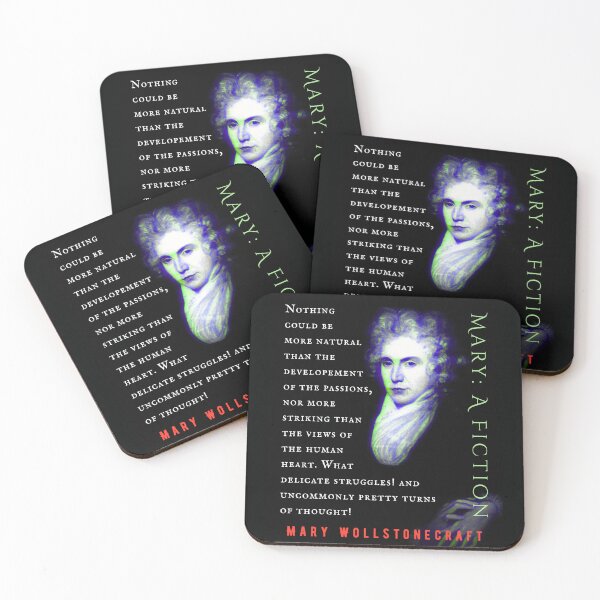 Item preview, Mary Wollstonecraft quote: Nothing could be more natural than the developement of the passions, nor more striking than the views of the human heart. designed and sold by artbleed.