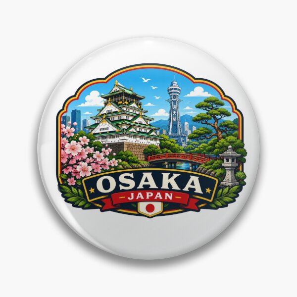 Item preview, Osaka, Japan designed and sold by Myra365Art.