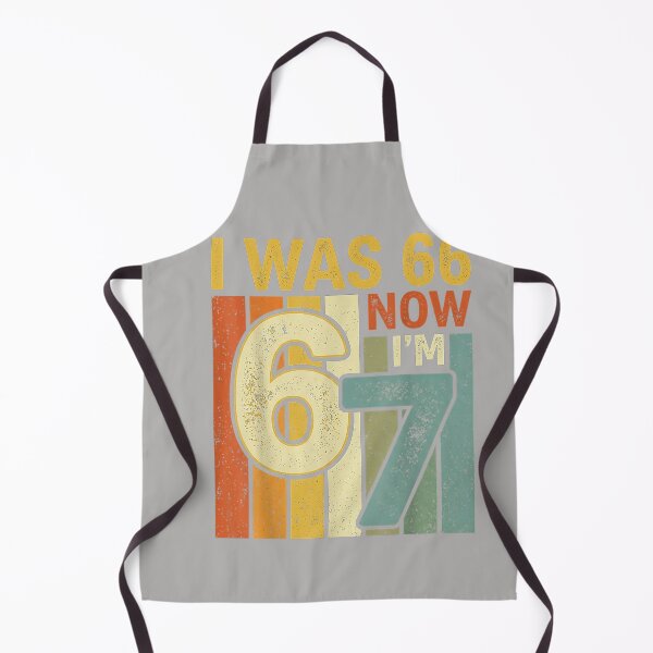 Item preview, I was 66 Now I'm 67 Funny 67th Birthday Retro Vintage designed and sold by MabelWells.