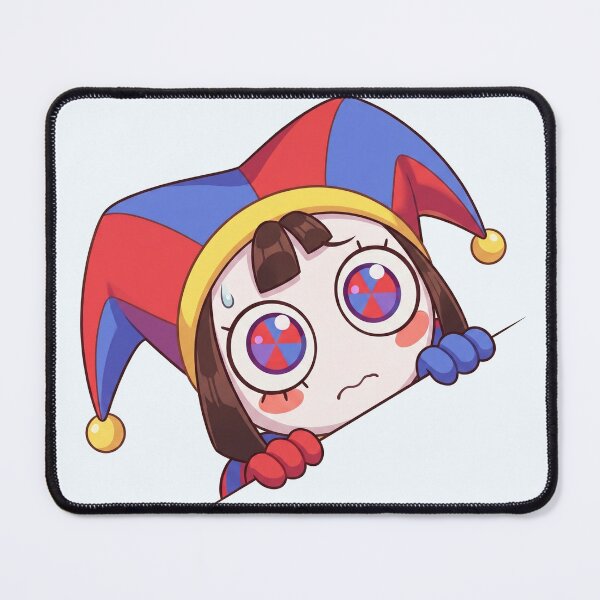 Item preview, Pomni Peek // The Amazing Digital Circus Sticker designed and sold by Astraphyllia.