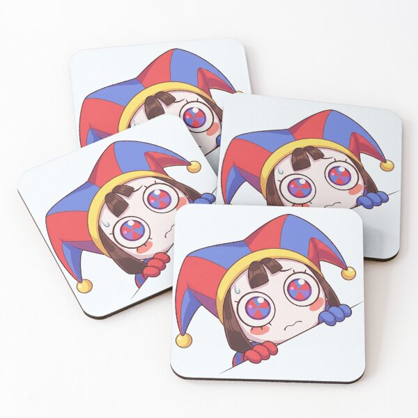 Item preview, Pomni Peek // The Amazing Digital Circus Sticker designed and sold by Astraphyllia.
