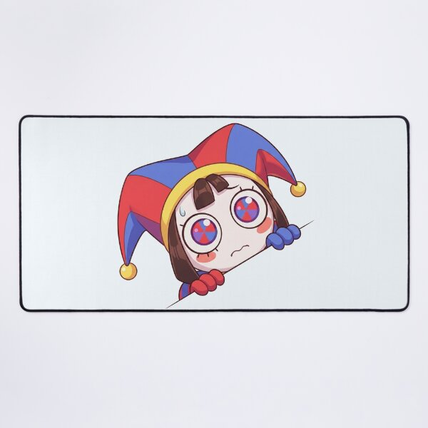 Item preview, Pomni Peek // The Amazing Digital Circus Sticker designed and sold by Astraphyllia.