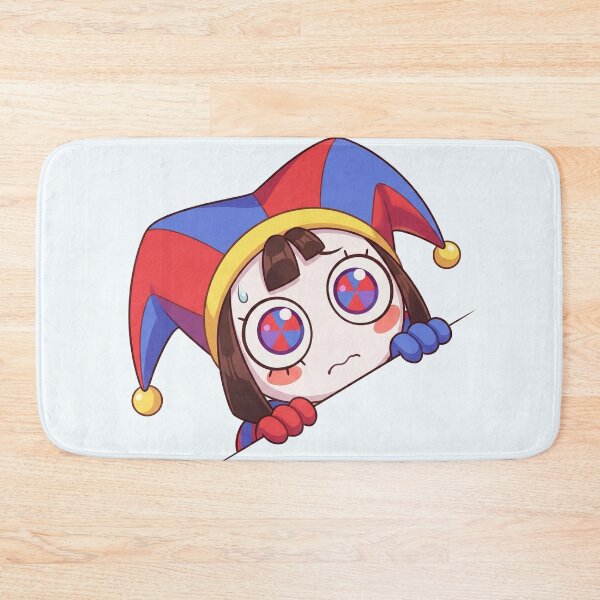 Item preview, Pomni Peek // The Amazing Digital Circus Sticker designed and sold by Astraphyllia.
