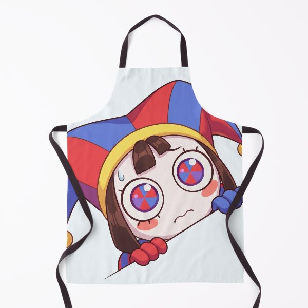 Item preview, Pomni Peek // The Amazing Digital Circus Sticker designed and sold by Astraphyllia.