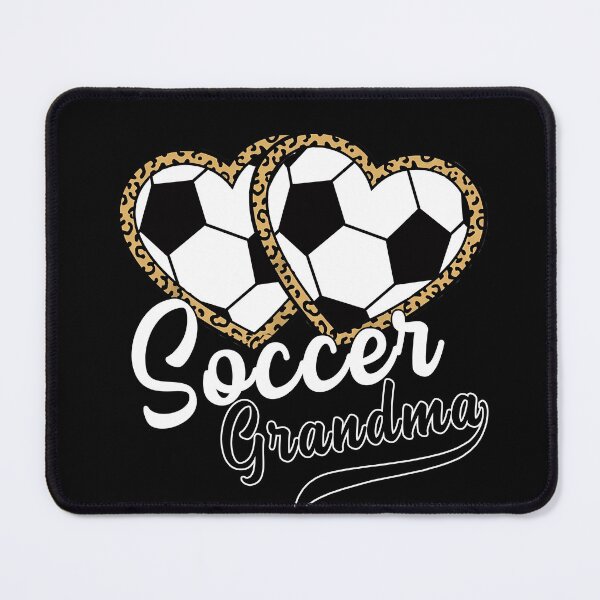 Item preview, Leopard Heart Soccer Grandma Graphic Tee designed and sold by LarryMBrown.